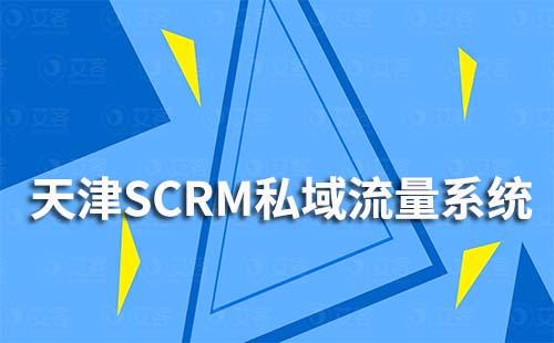 天津市SCRM私域流量管理系统