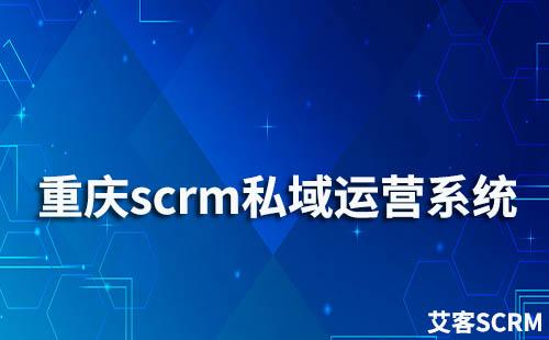 重庆SCRM私域流量管理系统